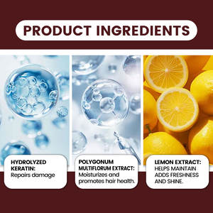 Mascarilla Capilar de Queratina y Colágeno 100ml, Marca Privada OEM, Vegano, Anti-Frizz, Hidrata y da Brillo - Product Image 2