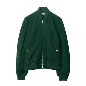 Venta al por mayor de chaqueta de bombardero personalizada para hombre OEM ODM ropa de calle ligera Varsity béisbol chaqueta con cremallera Casual moda de invierno prendas de vestir exteriores - Product Image 1