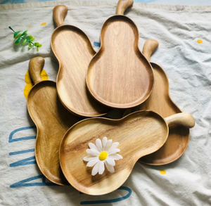 Plateau de service en bois naturel-Design unique de gourde, Eco & Safe VIET FARGIMEX - Product Image 6