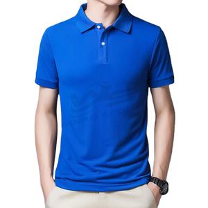 Camiseta Polo original 100% algodón con logotipo personalizado Camiseta polo para hombre - Product Image 1