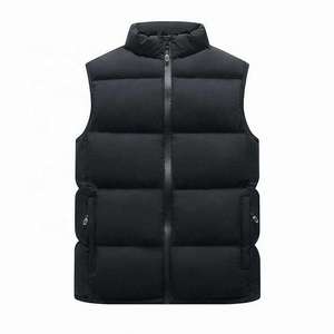 OEM personnalisé imprimé hommes haute qualité couleurs personnalisées demi manches bouffantes bulle veste respirant et confortable gilet - Product Image 4