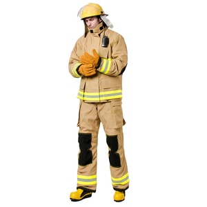 Nouveau design couche intérieure amovible DRD Nomex IIIA pompier uniforme de sauvetage d'urgence costume de service d'incendie pour pompier - Product Image 1