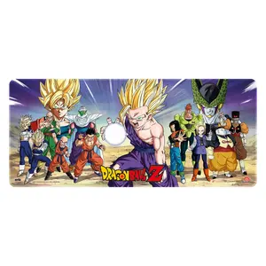 แผ่นรองเมาส์ลายดราก้อนบอล Z ขนาด XL กันน้ำ รองรับการชาร์จไร้สาย รูปทรงสี่เหลี่ยม สำหรับอุปกรณ์คอมพิวเตอร์ มีสินค้าในสต็อก - Product Image 1