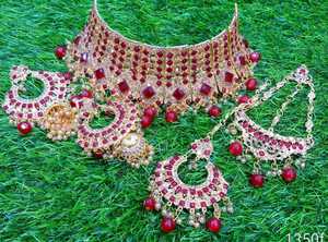 Wholesale Best Selling Product Fashion <b>Jewelry</b> <b>Set</b> <b>Pakistani</b> And Indian Luxury Classic Design <b>Jewelry</b> <b>Sets</b> for Ladies - Product Image 3