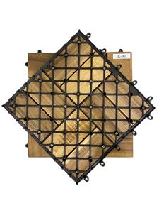 Baldosas de Madera Dura de Acacia Vietnamita para Terraza Exterior, Antideslizantes, Ecológicas, Encajables, Impermeables y con Acabado Mate - Product Image 6