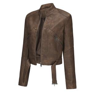 Comfortable <b>leather</b> <b>jackets</b> outerwear coats style winter midweight <b>bomber</b> Casual party & work wear Travel Dressy Outdoor <b>jacket</b> - Product Image 3
