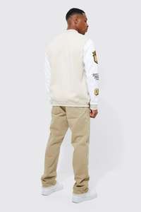 Vente en gros Veste universitaire de style rue principale pour hommes Veste d'hiver en cuir avec tout design personnalisé - Product Image 5