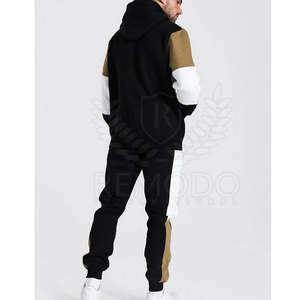 Vente chaude Respirant Hommes Coton Survêtement Confortable Streetwear Hommes Coton Survêtement Fabriqué En Usine Hommes Coton Survêtement - Product Image 4