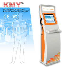 Government <strong>Service</strong> Hall Indoor Self <strong>Service</strong> Information <strong>Registration</strong> Kiosk Card Reader Capacitive Touch Screen 1 Year Warranty - Product Image 1