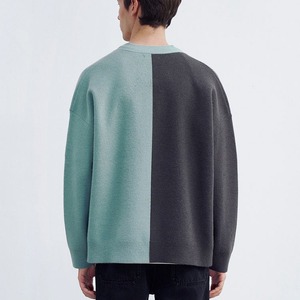 Nouveau design personnalisé de haute qualité multicolore à prix raisonnable style décontracté logo privé fabriqué en usine hommes col en V Cardi-gens - Product Image 3