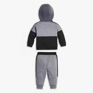 Conjunto de Ropa Deportiva Personalizada con Logotipo para Niños Pequeños, Sudadera con Capucha, Pantalones Deportivos, Conjuntos Deportivos de Otoño para Niñas - Product Image 4