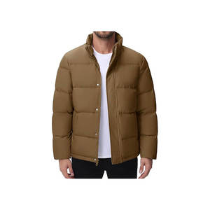 Rompevientos Ropa deportiva ODM Abrigo de invierno ligero personalizado Chaqueta de burbujas Impermeable con capucha - Product Image 5
