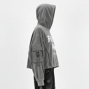 Conjunto Deportivo para Hombre, Estilo Y2K, Chaqueta y Pantalones de Mezclilla con Lavado Ácido 3D, Proveedor Mayorista Personalizado - Product Image 6