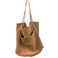 Sacs fourre-tout souples en toile de coton lavée, isolés, à motifs animaliers, couleur personnalisée, vente en gros, prix compétitif Vietnam