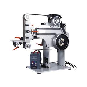 Lijadora de Banda de Velocidad Variable de 2HP, de Alta Resistencia, 71-83 x 2 Pulgadas, Máquina Afiladora de Cuchillas, 3 Funciones de Pulido, Convertidor de Frecuencia Multifunción - Product Image 1