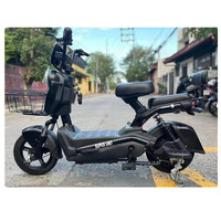 Nouveau Vélo Électrique Urbain Haut de Gamme Haute Vitesse Haute Puissance 350W 48V avec Charge Rapide, Moteur Électrique Sans Balais en Acier au Carbone et Batterie au Plomb-Acide