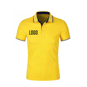 Camiseta de manga larga de secado rápido para hombre, Camiseta de punto de algodón con logotipo personalizado, Camiseta lisa de golf en blanco para polos - Product Image 6