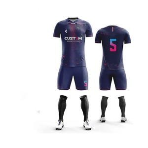 2024 respirant nouveaux maillots de football ensemble hommes vêtements de sport formation uniforme enfants Football maillot costumes équipe - Product Image 6