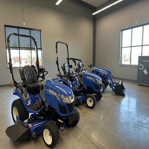 Meilleur prix de gros, qualité supérieure, tracteur agricole New Holland Workmaster 25S 4WD, transmission par engrenages, moteur, chargeur frontal, roue motrice - Product Image 3