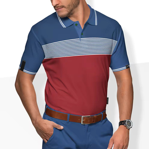 เสื้อโปโลดีไซน์2024สำหรับผู้ชายเสื้อโปโลและเสื้อยืดกอล์ฟสีทึบเสื้อโปโลใส่ได้ทั้งชายและหญิงพร้อมโลโก้แบบกำหนดเอง - Product Image 3