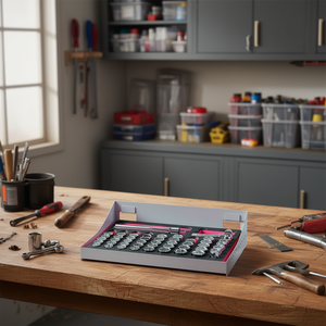 Usag Socket Shelf <b>Tool</b> Set 56-Piece Accessory <b>Storage</b> Solution - Product Image 3