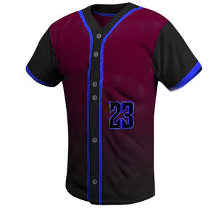 Uniforme de Béisbol Personalizado de Alta Calidad para Adultos, Logotipo Personalizado, Secado Rápido, Transpirable, Ropa Deportiva Lisa de Manga Corta, Tallas Grandes - Product Image 2