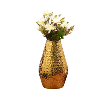 Jarrón de mesa de hierro hecho a mano, contenedor floral elegante, la mejor calidad para el hogar y el hotel, precio al por mayor para exhibición de bodas - Product Image 2