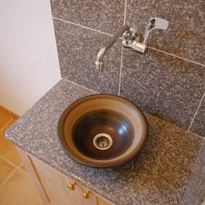 Artículos de Baño de Primera Calidad, Lavabo de Gres Elaborado con Técnica Tradicional Japonesa - Product Image 5