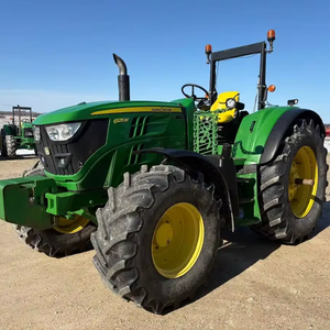 Tractor de Ruedas John Deere 6125M Usado de Alto Rendimiento, Motor PowerTech de 120HP, Caja de Cambios, Informe de Inspección del Motor, Bomba de Engranajes, Video de Inspección - Product Image 1
