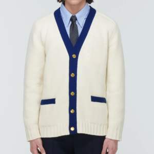 2025 Custom High Quality Winter <b>Cardigan</b> <b>Men</b> Women Knitted Casual Style Front Logo Embroidery Button Applique Decorations - Product Image 1