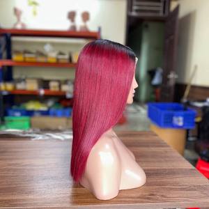 Produits capillaires les plus vendus Cheveux bruts vietnamiens Raides Perruques de cheveux humains Lace Front Lisse Perruques sans colle Swiss HD Lace Customize - Product Image 3