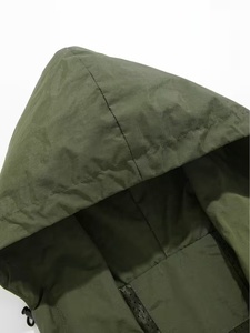 Vestes coupe-vent à demi-zip avec logo personnalisé pour hommes - Sports de plein air, respirantes, écologiques, coupe régulière, en polyester - Product Image 4
