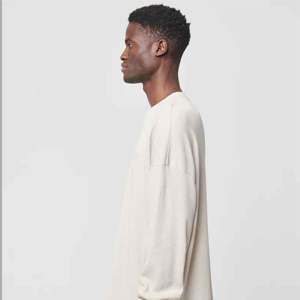 New Design Heavyweight Custom Logo Embroidery <b>Oversized</b> Long Sleeve 340 gsm 100% Cotton Waffle T <b>Shirt</b> - Product Image 3