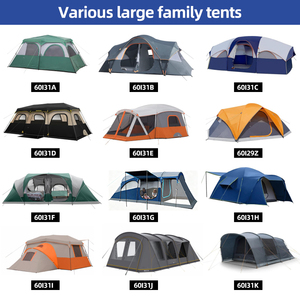 <span class=keywords><strong>Tente</strong></span> portable coupe-vent HOMFUL pour le camping en plein air |   Installation facile et flux d'air supérieur - Product Image 6
