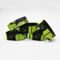 Bracelet RFID en polyester élastique en gros d'usine, bracelet personnalisé en tissu, sport, imperméable, écologique, NFC