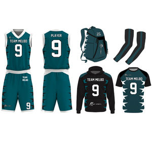 Camisetas de Baloncesto Personalizadas para Equipos - Transpirables, de Secado Rápido, Antibacterianas, de Spandex/Poliéster, sin Mangas, Tallas para Adultos, Personalizadas para Equipos - Product Image 4