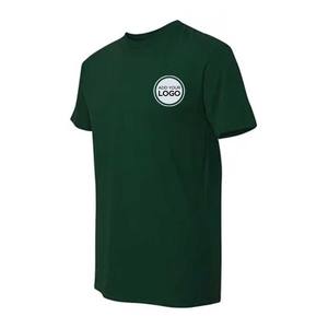 T-shirts écologiques personnalisables à manches courtes, coupe ajustée, 65% polyester, 35% coton - Product Image 1