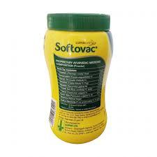 Softovac Polvo Ayurvédico para el Cuidado Digestivo para el Estreñimiento, Regulador Intestinal, 100 g - Product Image 3