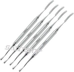 Lima para huesos Miller-Colburn de 18 cm, instrumentos dentales de acero inoxidable fabricados con AISI 420 - Product Image 1