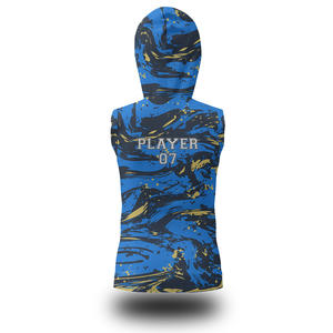 Ensembles de maillots de football 7V7 de grande taille respirants personnalisés, uniformes avec logo avant 7on7 pour garçons, conception du drapeau américain - Product Image 3