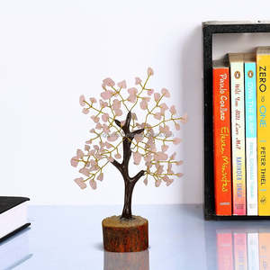 Arbre en quartz rose naturel de qualité supérieure, 300 copeaux, pour la décoration intérieure Feng Shui et la guérison Reiki - Vente en gros - Product Image 6