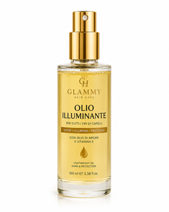 Lightweight Nourishing Illuminating Hair Oil Argan Jojoba Macadamia Linseed Oil Instant Shine Non-Greasy Formula Controls Frizz - Product Image 1