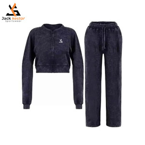ชุดวอร์มผู้ชายแบบกำหนดเองปี 2025 ชุดกีฬาคุณภาพสูง สไตล์ลำลองเรียบง่าย ขายส่ง ล่าสุด - Product Image 1