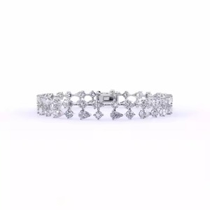 กำไลข้อมือฮิปฮอป VVS ดีไซน์ใหม่สำหรับงานเลี้ยงของขวัญหรืองานแต่งงาน - Product Image 1