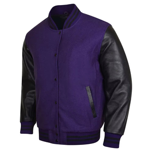 Chaqueta Universitaria para Hombre con Logotipo Personalizado al Mejor Precio al por Mayor, Estilo Invernal de Moda, Ajuste Cómodo - Product Image 1