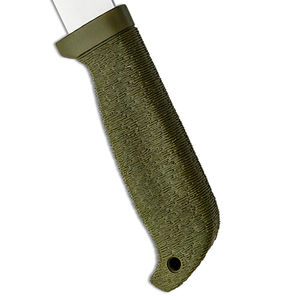 Couteau de chasse Bowie en acier inoxydable de haute qualité, manche en bois, pour la chasse et les activités de plein air, vente en gros, OEM - Product Image 6