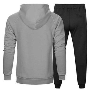 Chándal deportivo de hombre de peso pesado con estampado Puff personalizado del fabricante Conjunto de pantalones de chándal con capucha de invierno con sudaderas - Product Image 5