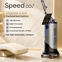 Mesin Laser CO2 Fraksional Perfectlaser 0.1 9.9ms Lebar Pulsa 40W Daya Tinggi Sistem Penggerak Digital 1200W Layar Sentuh HD