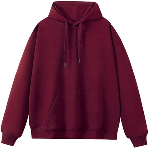 Vente en gros 2025 nouveaux sweats à capuche à la mode pour hommes en couleur unie coupe surdimensionnée avec style pull et meilleur prix pour Streetwear quotidien - Product Image 6