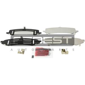 Set di clip per freni a disco FEBEST (0103-HDJ100R) - Product Image 1